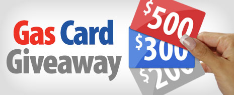 Gas Card Giveaway